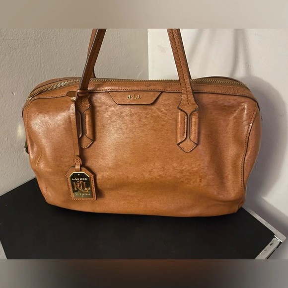 Ralph Lauren Handbags - Ralph Lauren leather bag chic classic vintage